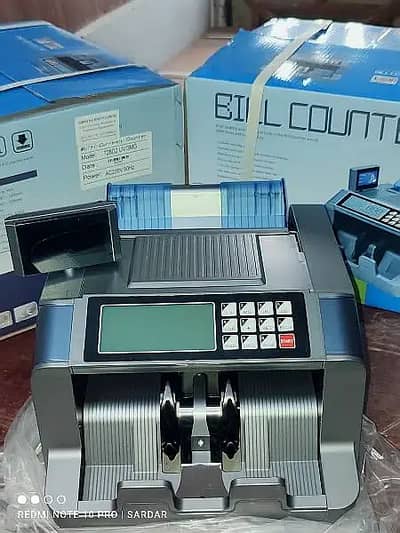 SMI cash bill note packet counting machine with fake note detection
