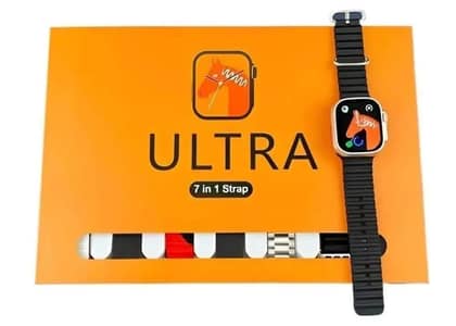 7 in 1 Multicolor Smart Watch Ultra for Men Women