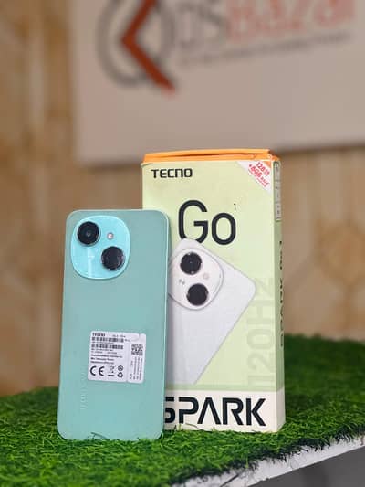 Tecno Spark Go 1 4gb Ram 128gb Storage with Box & Charger
