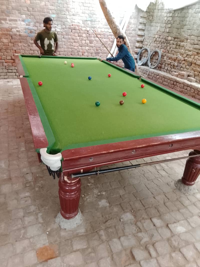 Snooker table 1
