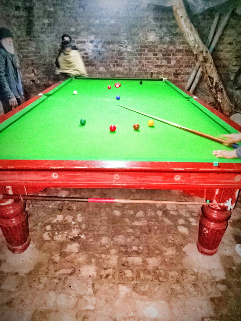 Snooker table 8