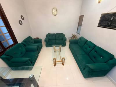 7 Seater Sofa Set with center tables