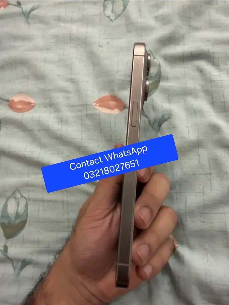 Apple iPhone 15 Pro Max[PTA Approved 256 GB URGENTSale] 1