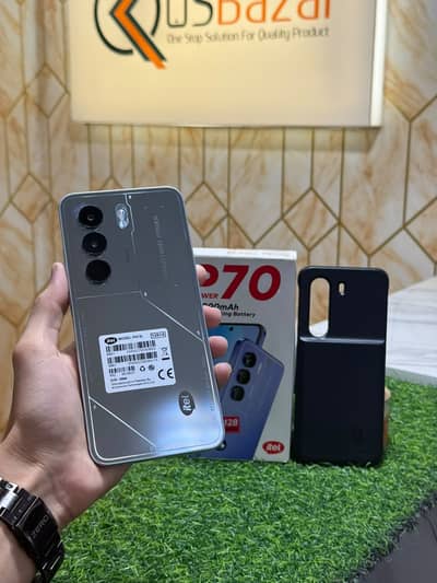 Itel P70 4gb Ram 128gb Storage With Box & Charger