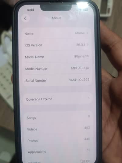 I phone 14 128 GB non pta
