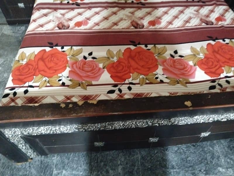 bed with side tables 1