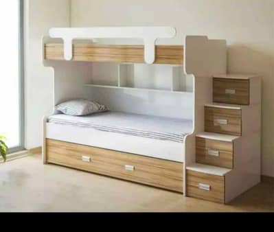 Bunk bed | Kid wooden bunker bed | Baby bed | Double bed | Triple bed