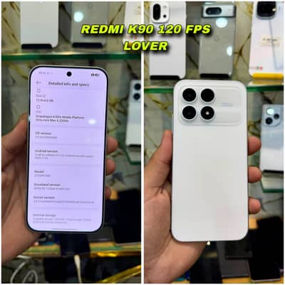REDMI K90 – 12GB RAM | 256GB | 120FPS GAMING