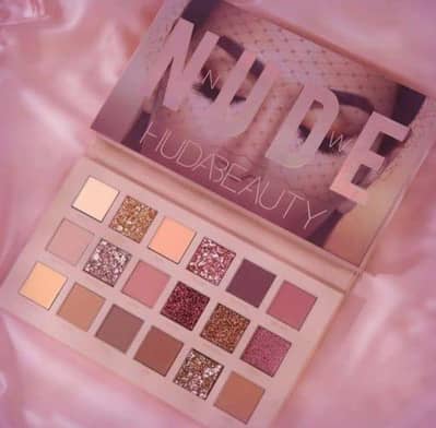 Nude glitter metallic eyeshadow palette 18 shades
