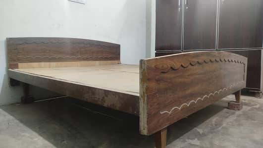 Wooden King Bed