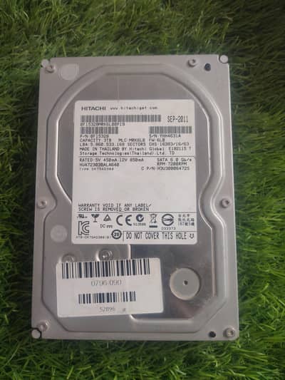 HDD hard drive 3tb