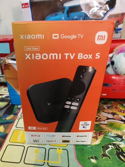Xiaomi Mi Box S 4k Ultra HD( Second Gen ) Brand New