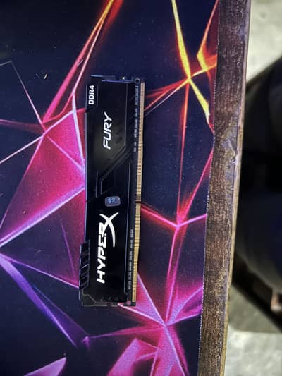 Hyper x fury 8gb ddr4 Gaming Ram