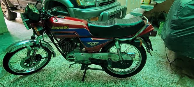 KAWASAKI GTO 125 TOTAL JENUN BIKE PRICE FINAL SAMAN SATH FREE HA