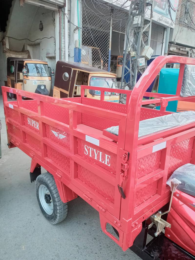 7 Foot Solid Double Frame Cargo Loader 150cc 5