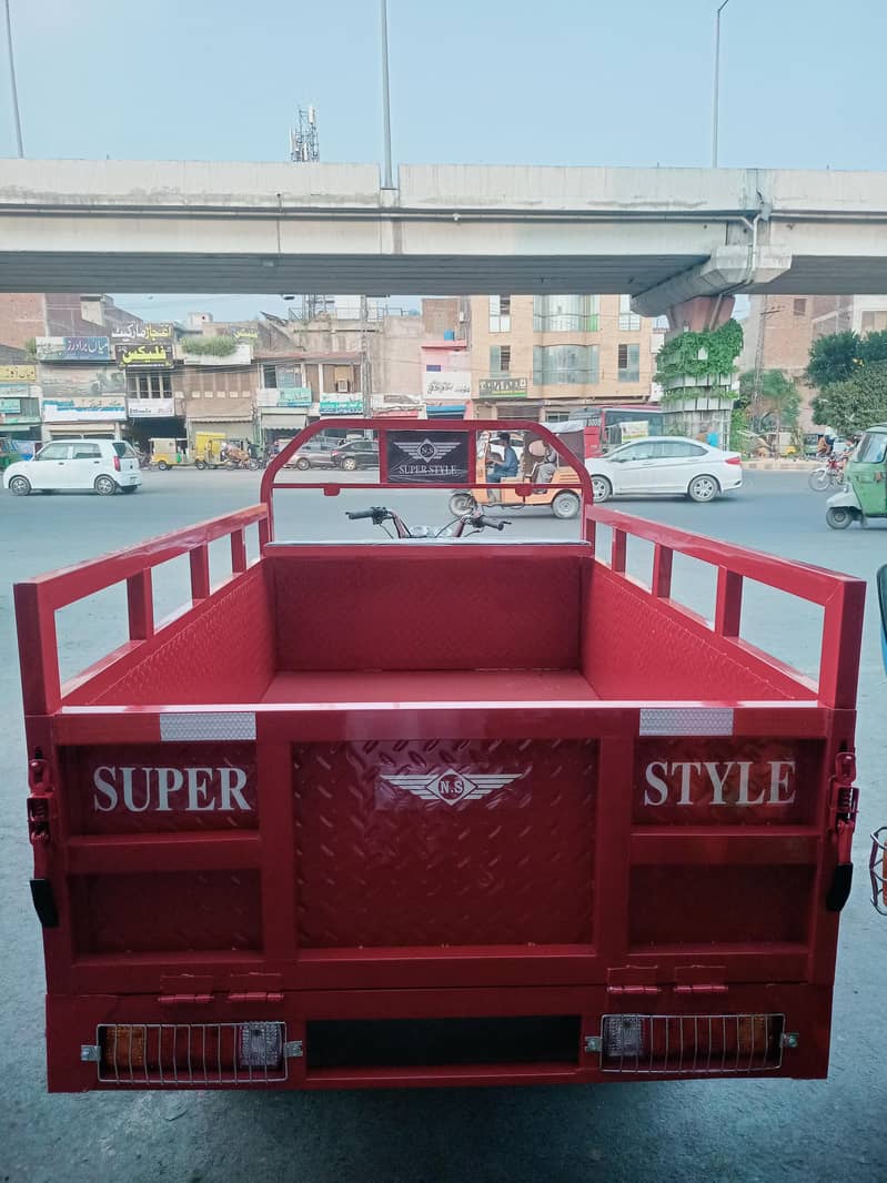 7 Foot Solid Double Frame Cargo Loader 150cc 8