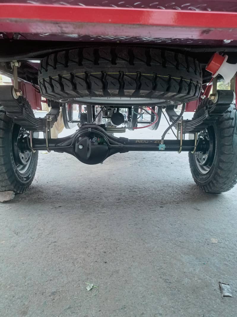 7 Foot Solid Double Frame Cargo Loader 150cc 9