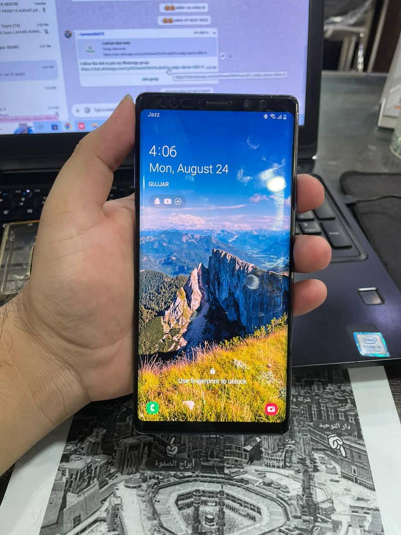 samsung note 9 8