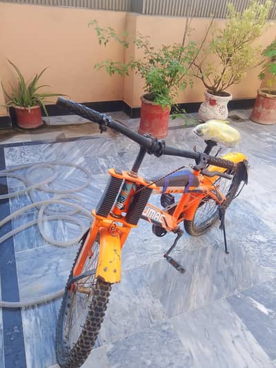 a bicycle