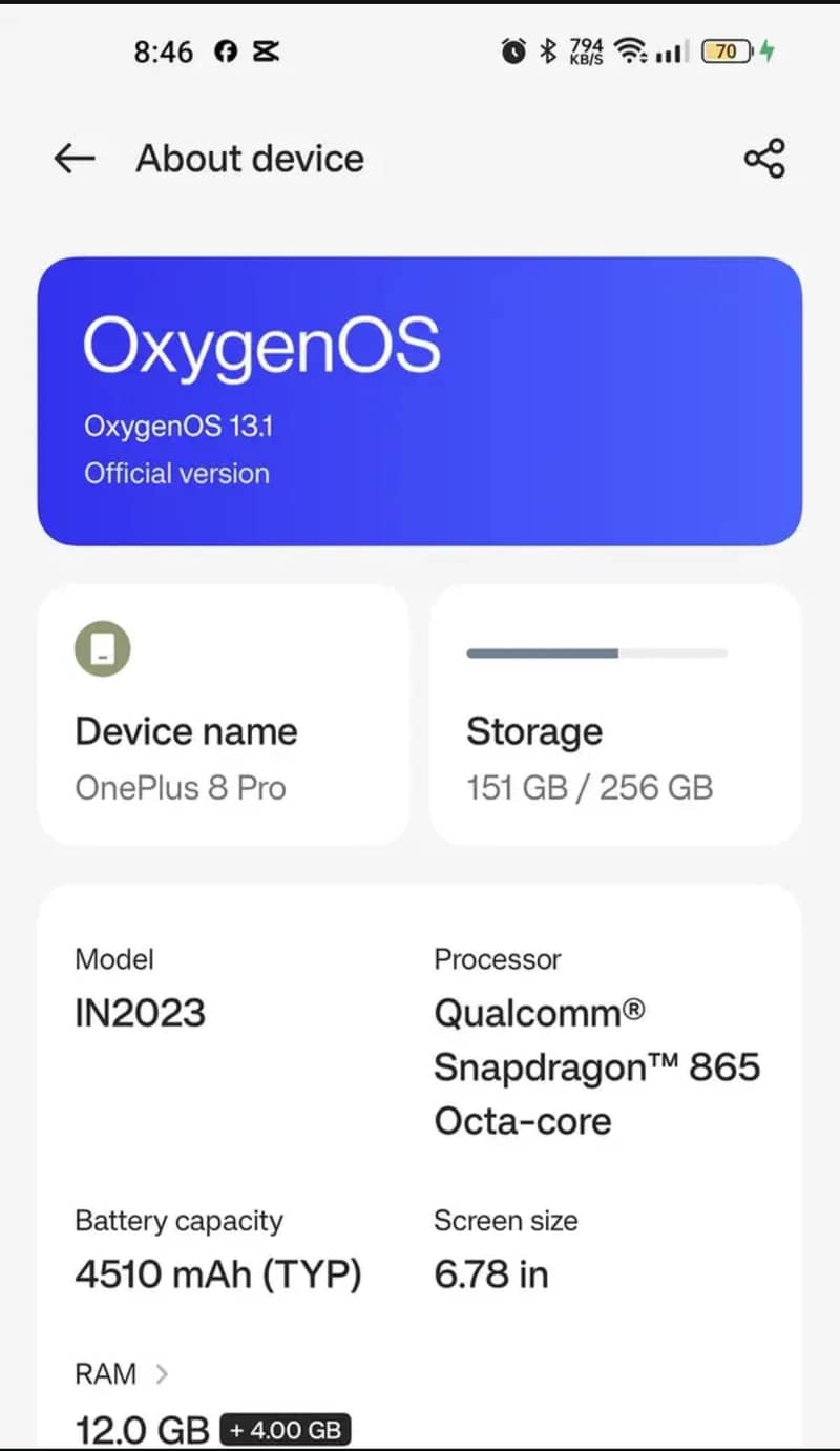 One Plus 8 Pro 5