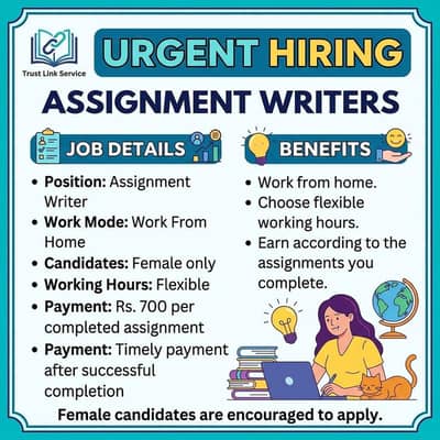 Online Jobs | Male & Female Staff | Part Time Jobs | Typing Work