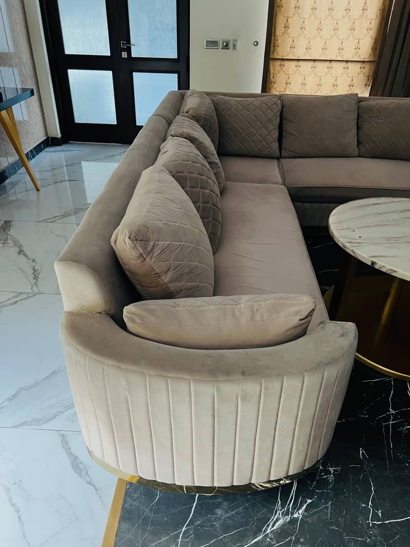 L Shape Sofa set 1