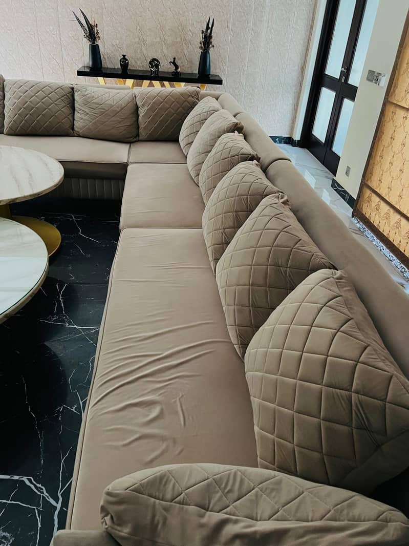L Shape Sofa set 4