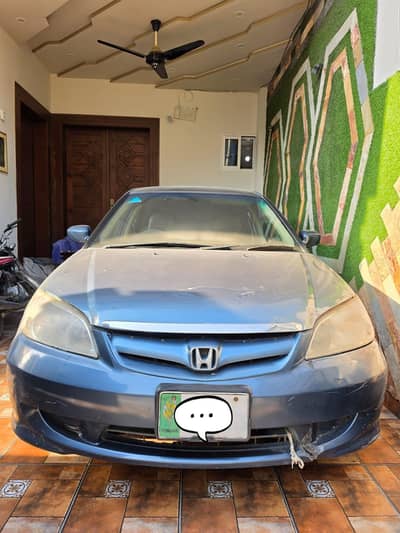 Honda Civic Eagle Eye exi Prosmetic 2004 special blue colour