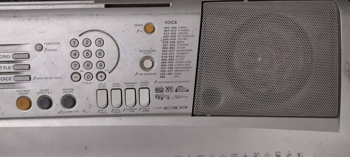 Yamaha PSR E303 1