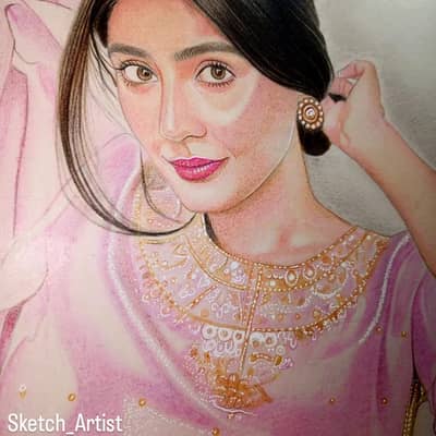 Pencil Sketch |Handmade| Face Portrait
