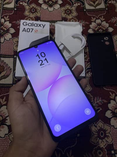 Samsung Mobile A07 5G For sale Under warranty