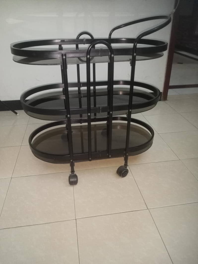 Tea trolley three layer. 1