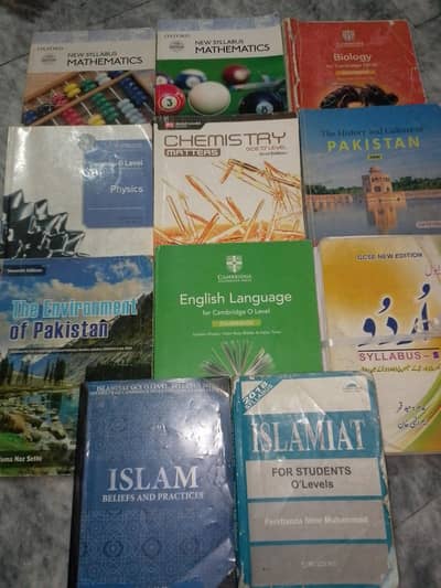 O LEVELS IGCSE COMPLETE BOOKS