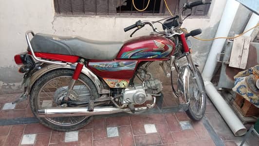 Honda CD70 Bike 2024 Model