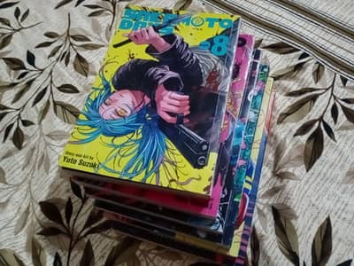 Jjk, Sakamoto days and Goodbye eri manga