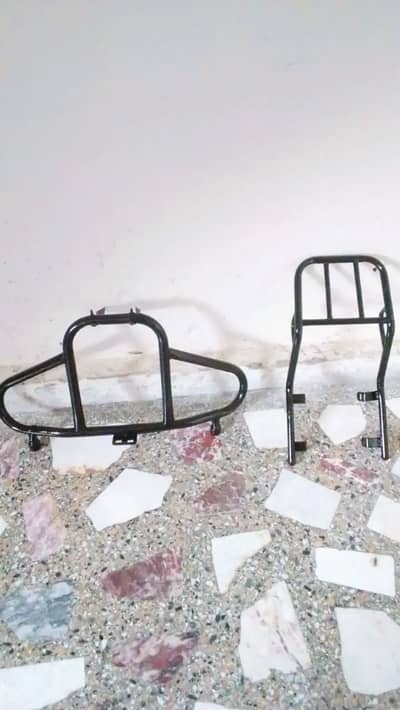 Front Safe Guard and Back Carrier For Urgent Sale