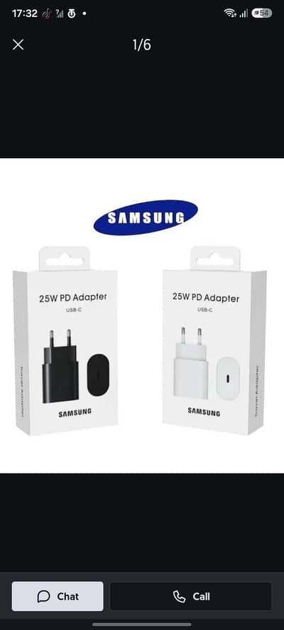 orignal samsung adptor 25w