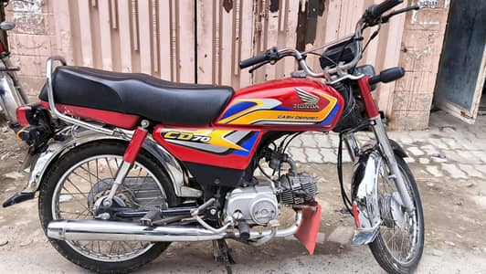 Honda CD70 [2024/25] Red