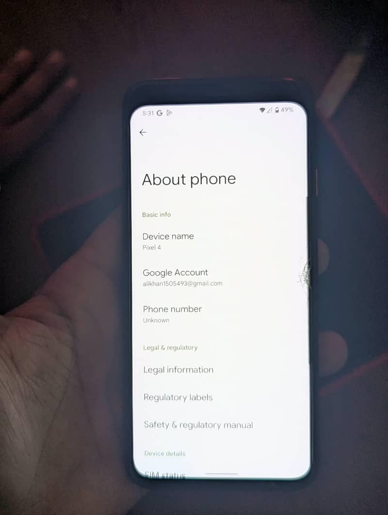 Google Pixel 4 6