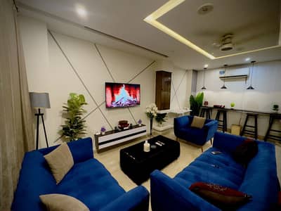 2Bed Fully Furnished Apartment available For per Day Rent