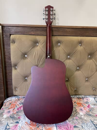 Brand new guitar with cover and picup