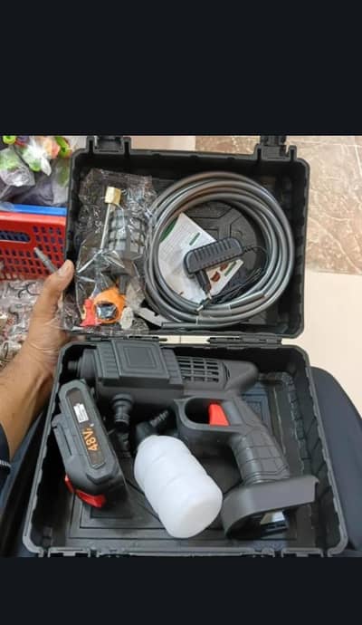 48V Cordless Car , Bike & Solar Plates Washer | Pressure Washer 