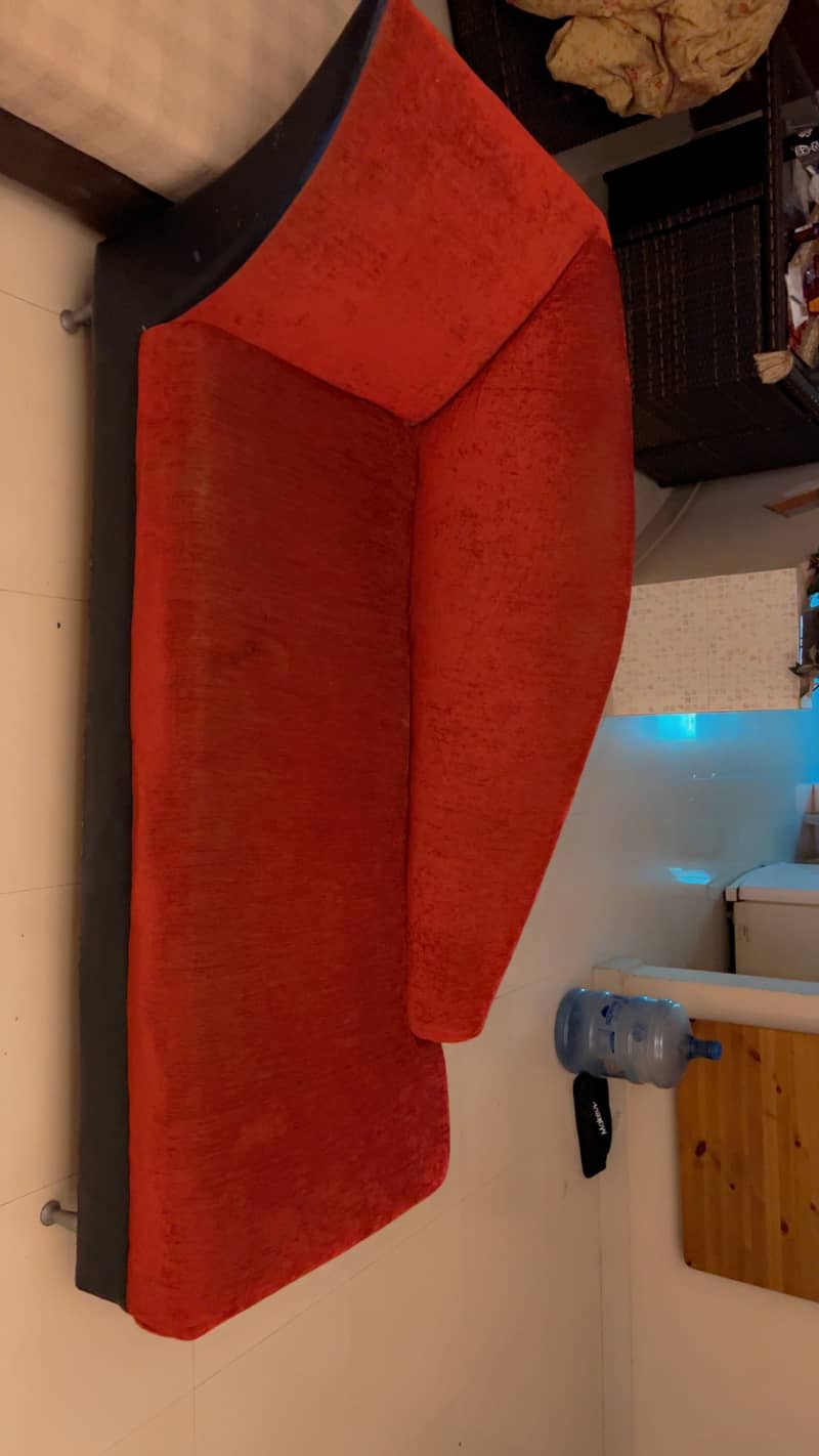 Sofa with 3 tables 1
