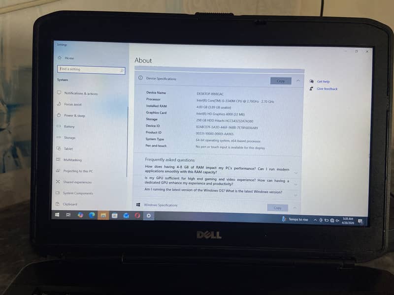 Dell Latitude E5430 3