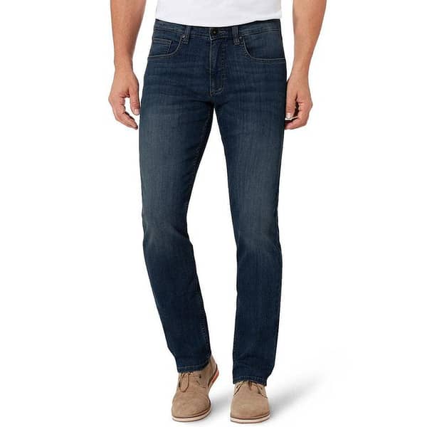 Stoker High Blue Wash Straight Fit Denim Pant