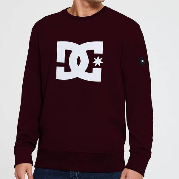 DCS USA RED WINE SIGNATURE PRINTED SWEAT SHIRT