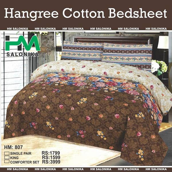COTTON BED SHEET