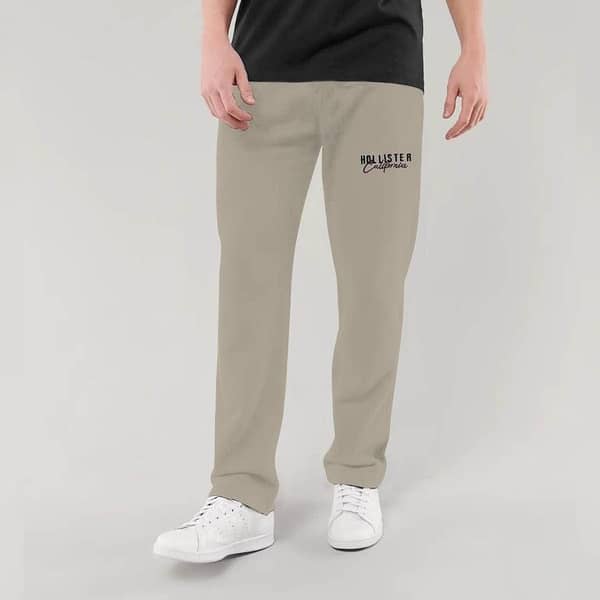 SIGNATURE EMBRIDERED SOFT COTTON TROUSER