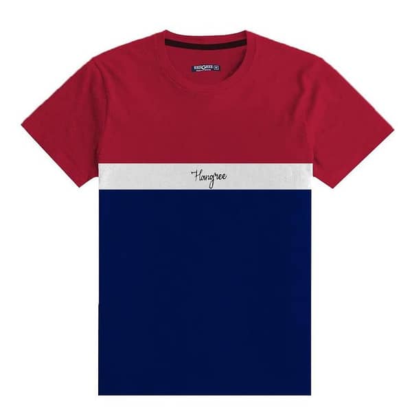 HG SIGNATURE COMBO PANEL TEE SHIRT