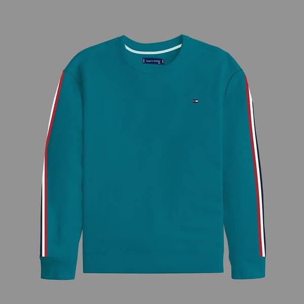 SUPER SOLID SEA GREEN SWEAT SHIRT